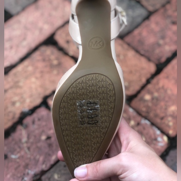 Michael Michael Kors Pointed Toe Buckled Pumps - Picture 7 of 7